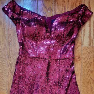 Sequin Mini Dress